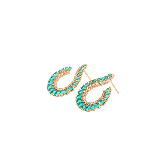Opulent Paraiba Bloom Earrings